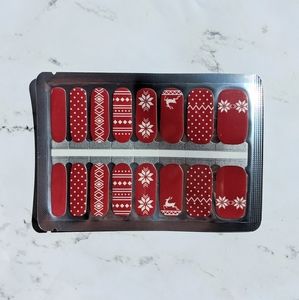 5 for $20 Nail Wraps- Cozy Red Sweater